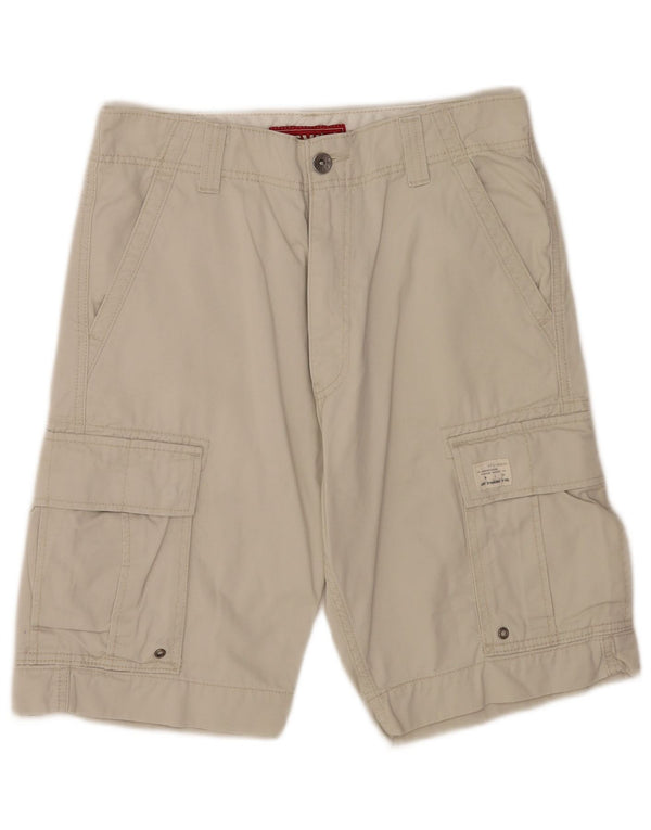 Shorts cargo masculino Levi's W32 algodão bege