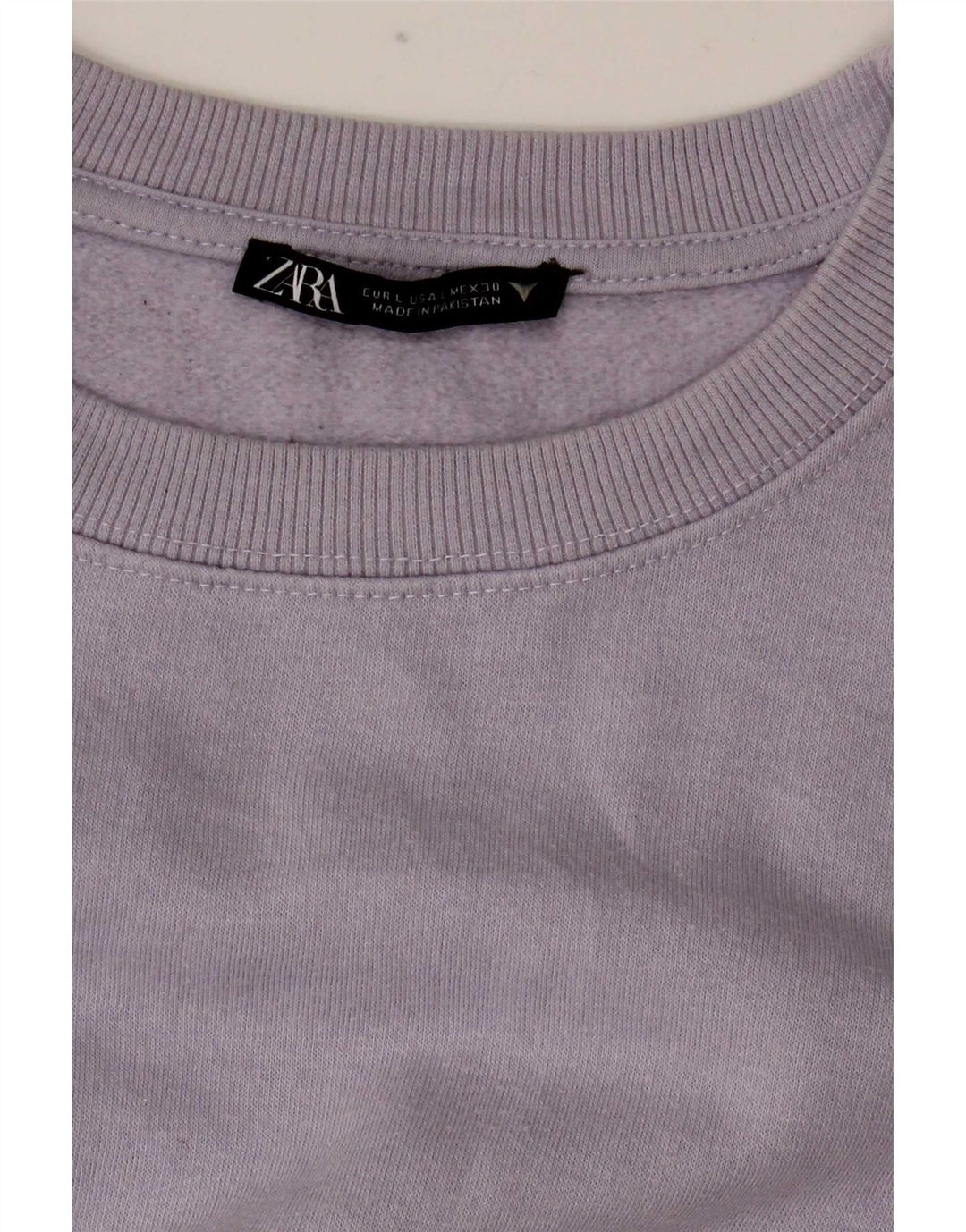 Zara moletom feminino jumper UK 16 grande roxo