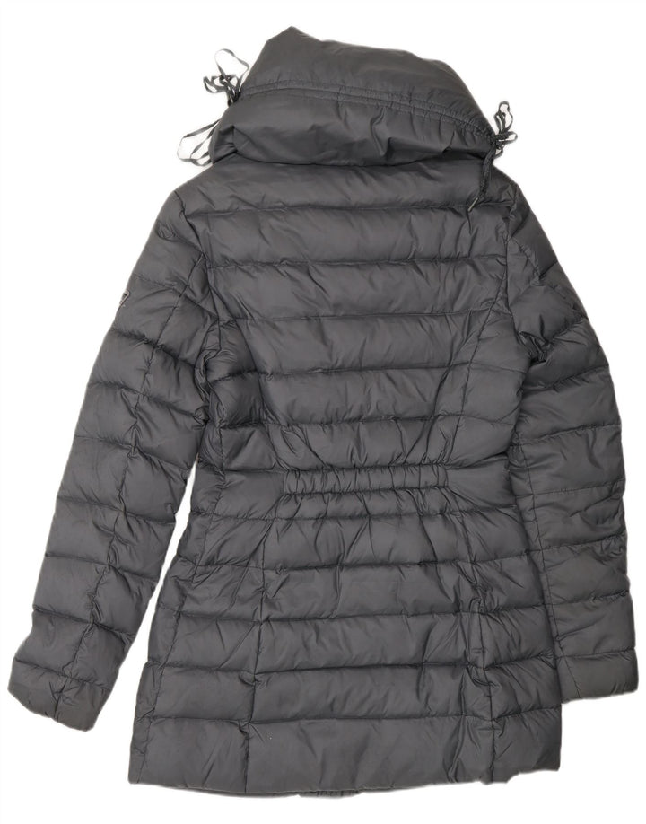 Casaco acolchoado feminino GUESS UK 6 XS poliéster cinza