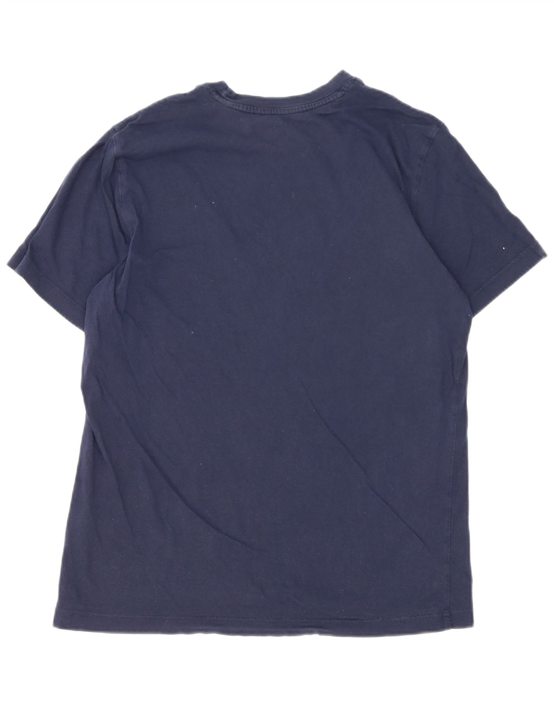 Camiseta gráfica masculina Reebok Top grande algodão azul marinho
