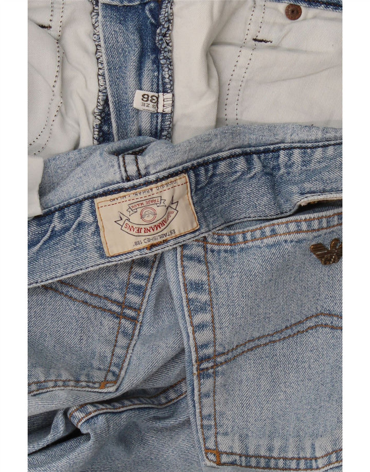 Calça Jeans Cônica Masculina Armani W36 L33 Azul