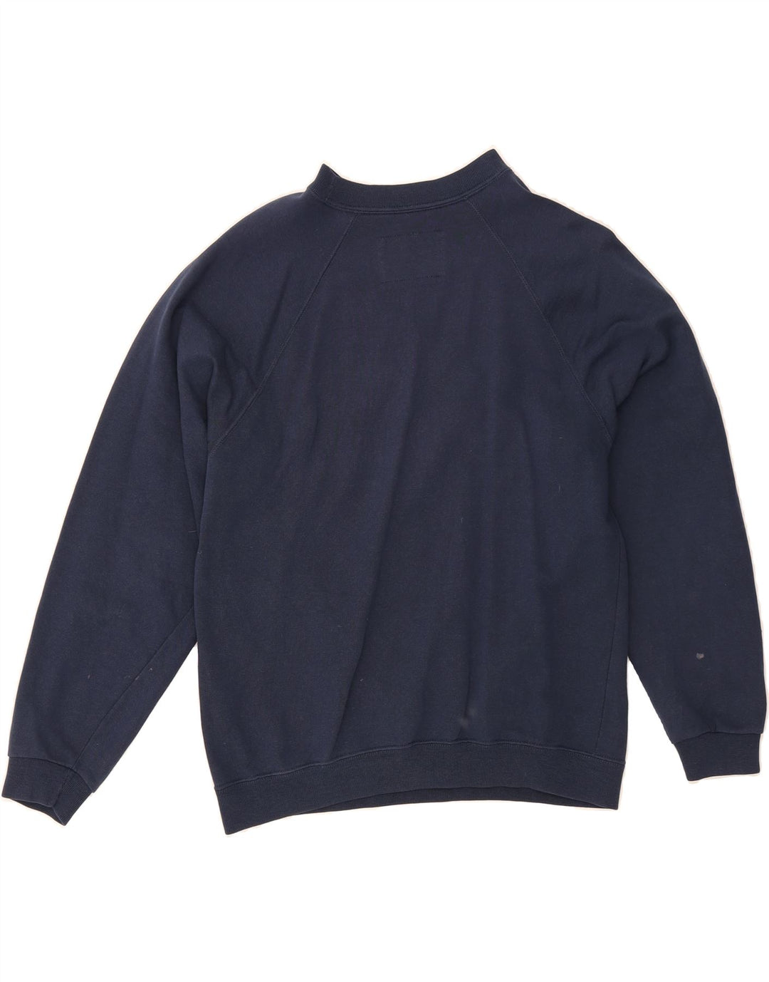 CHAMPION Mens Graphic Sweatshirt Jumper Small Navy Blue Vintage Champion and Second-Hand Champion from Messina Hembry 