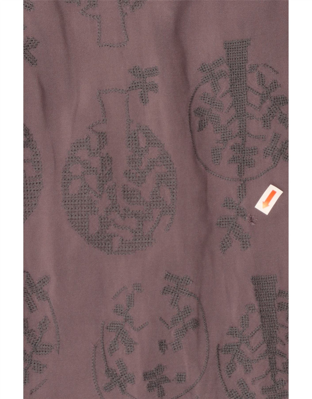 Vestido bainha feminino White Stuff Reino Unido 10 viscose floral cinza pequena