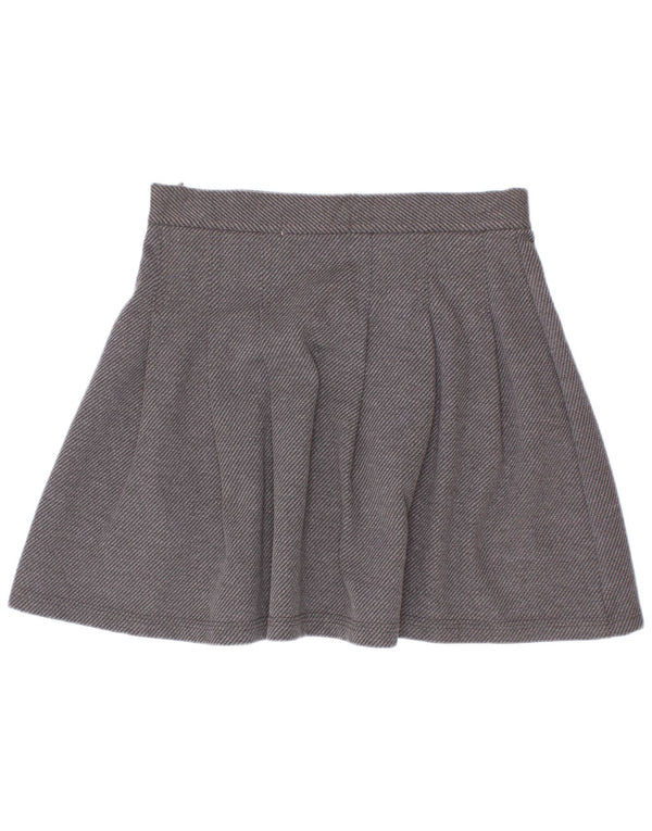Zara Meninas Saia Plissada 8-9 Anos W22 Cinza