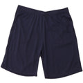Shorts esportivos masculinos REEBOK 2XL poliéster azul marinho
