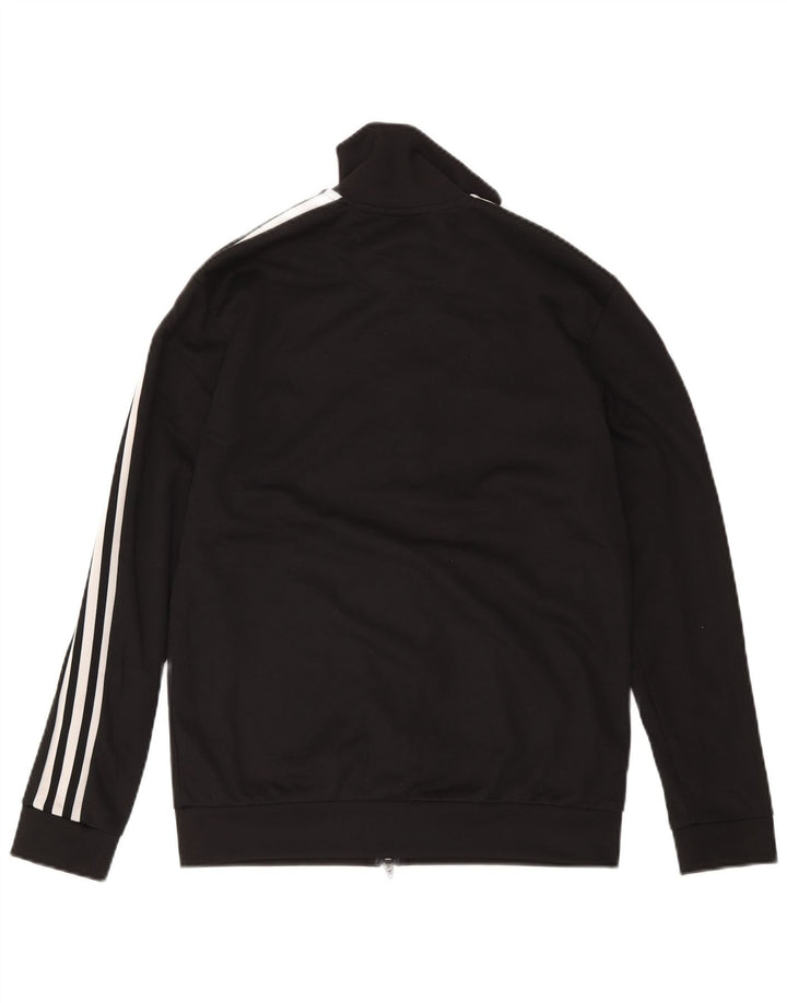 Adidas Mens Treino Top Jacket Pequeno Poliéster Preto