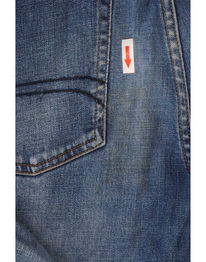 Jeans Superdry Masculino Slim W32 L34 Azul Algodão