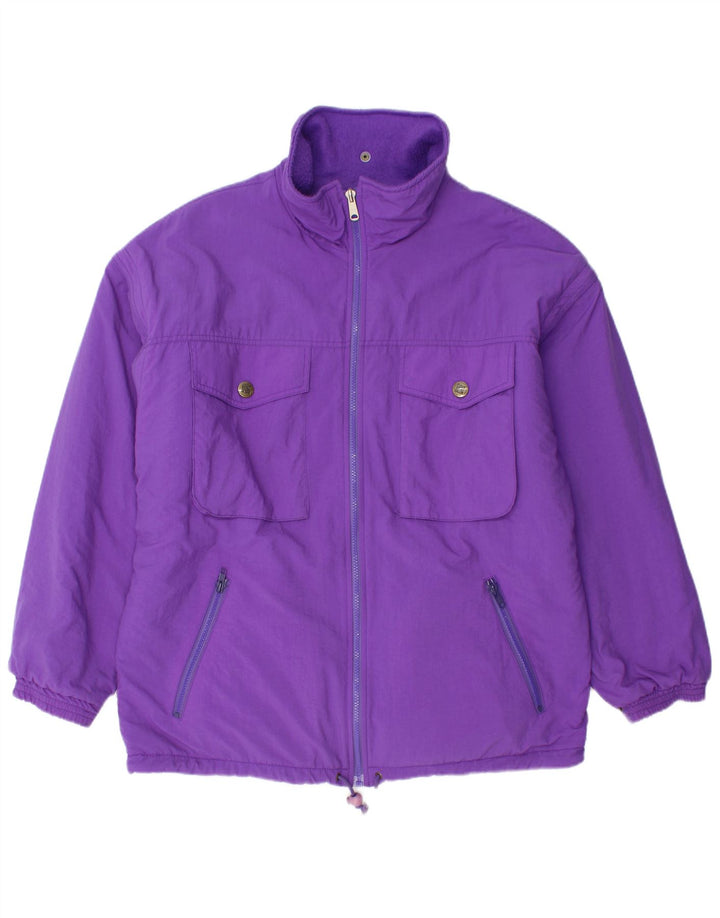 Jaqueta reversível masculina VINTAGE UK 42 XL roxo