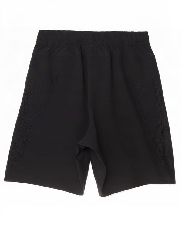 Shorts esportivos masculinos Under Armour pequenos pretos