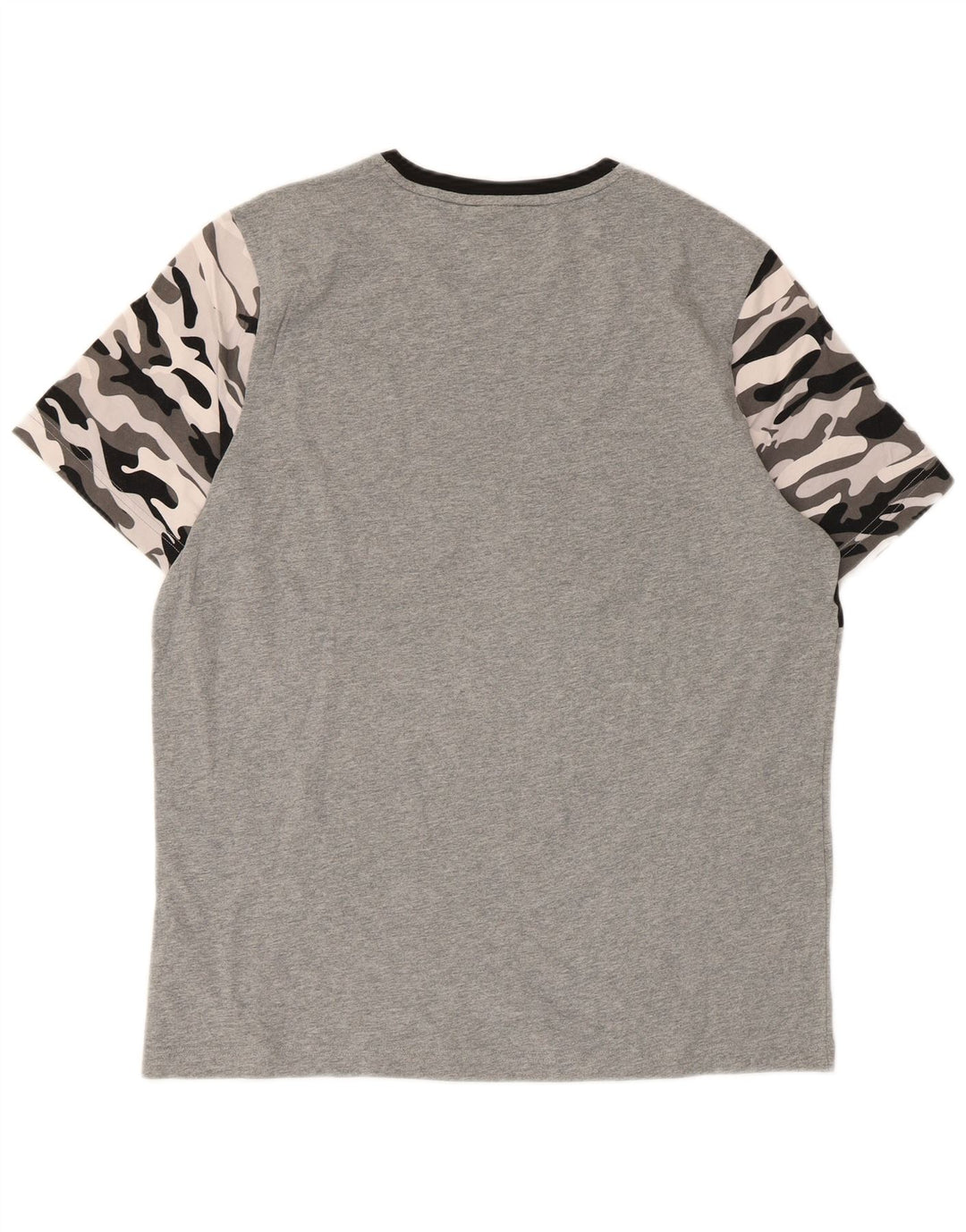 Camiseta masculina gráfica Puma grande algodão camuflado multicolorido