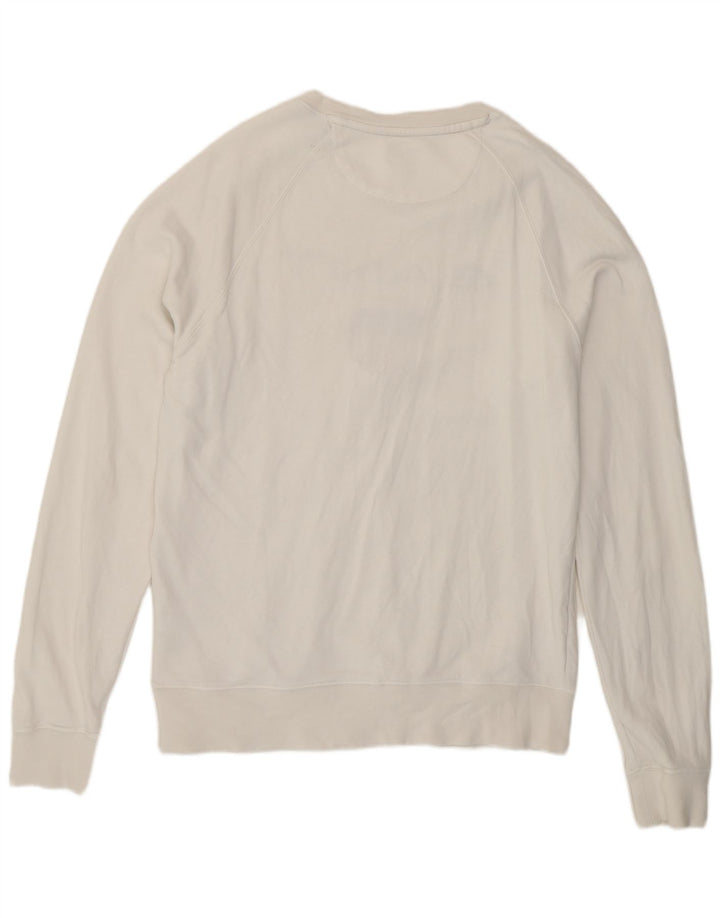 Gant moletom masculino gráfico jumper XL algodão branco