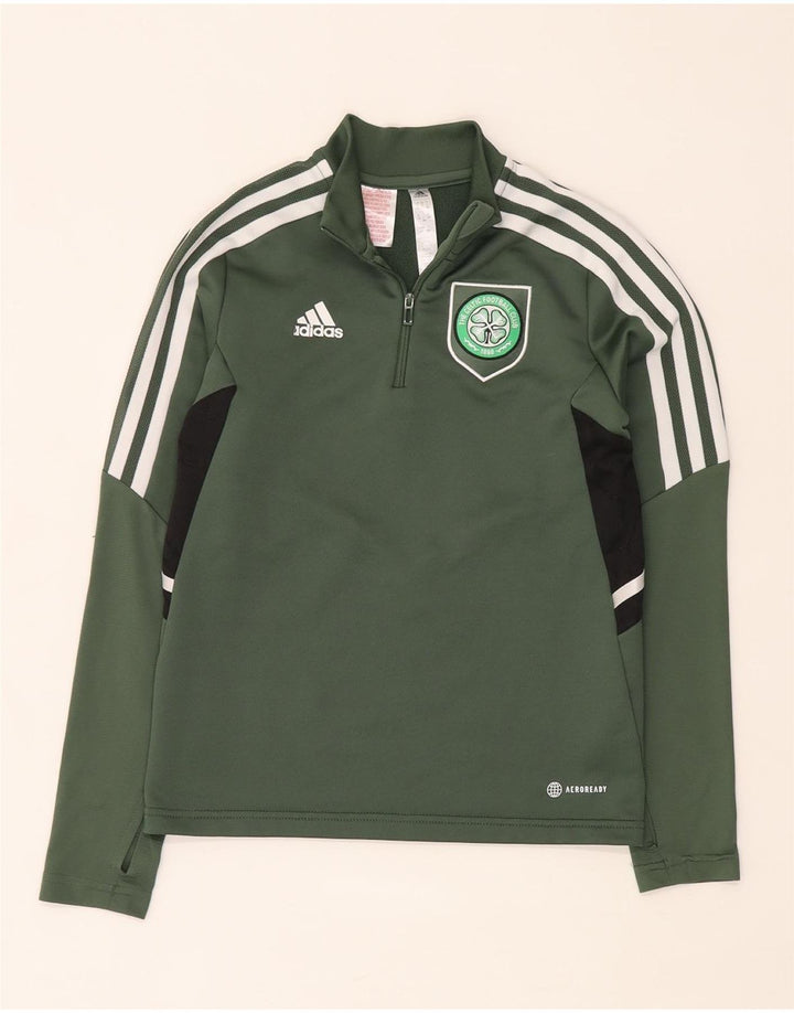 Adidas Meninos Graphic Pullover Treino Top 9-10 Anos Cáqui