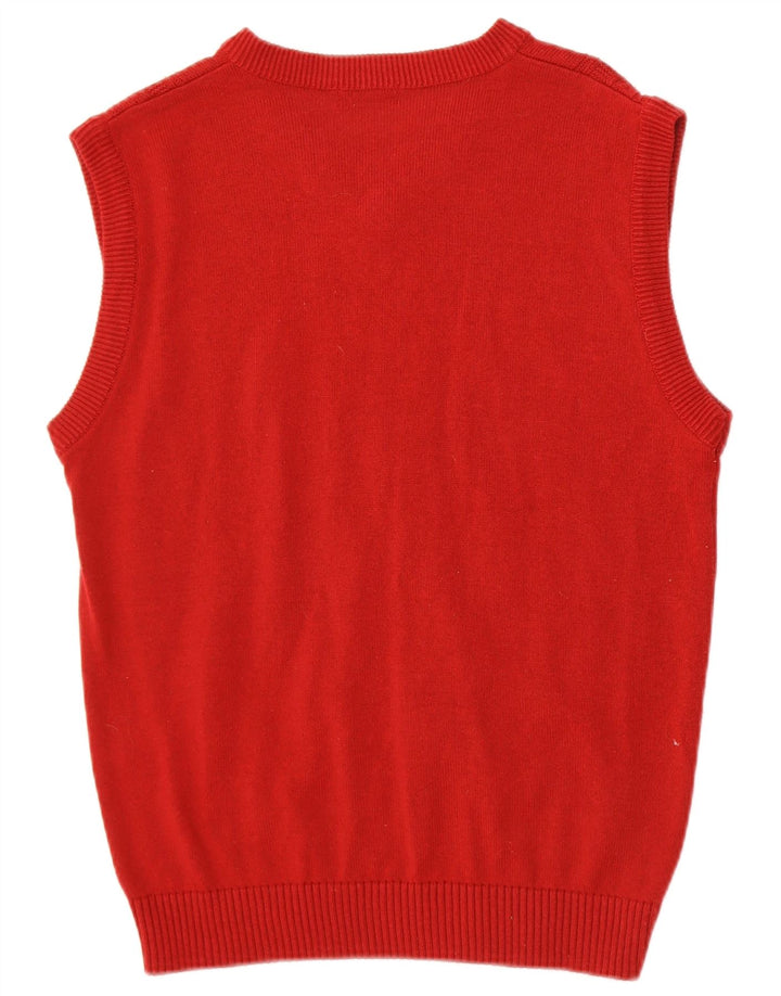 Camiseta regata masculina Dardano IT 50 algodão vermelho médio