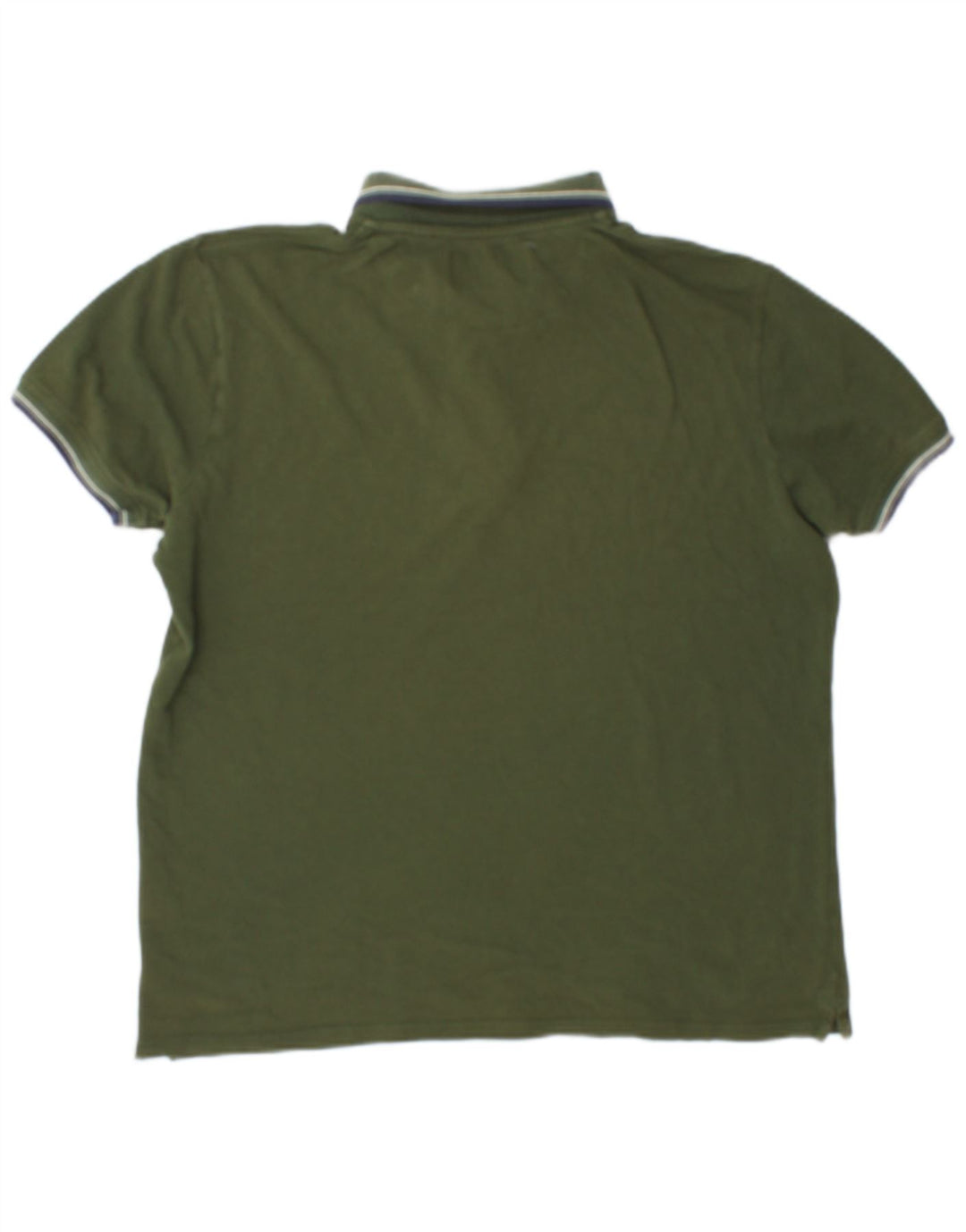 Camisa polo masculina Lyle & Scott grande algodão cáqui