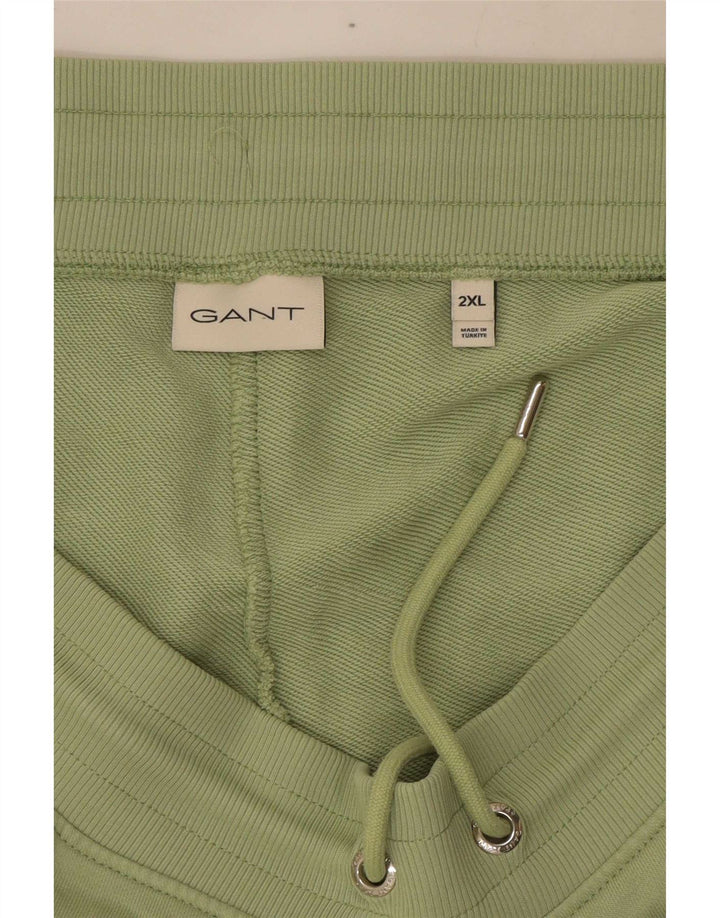 Shorts esportivos masculinos Gant 2XL algodão verde
