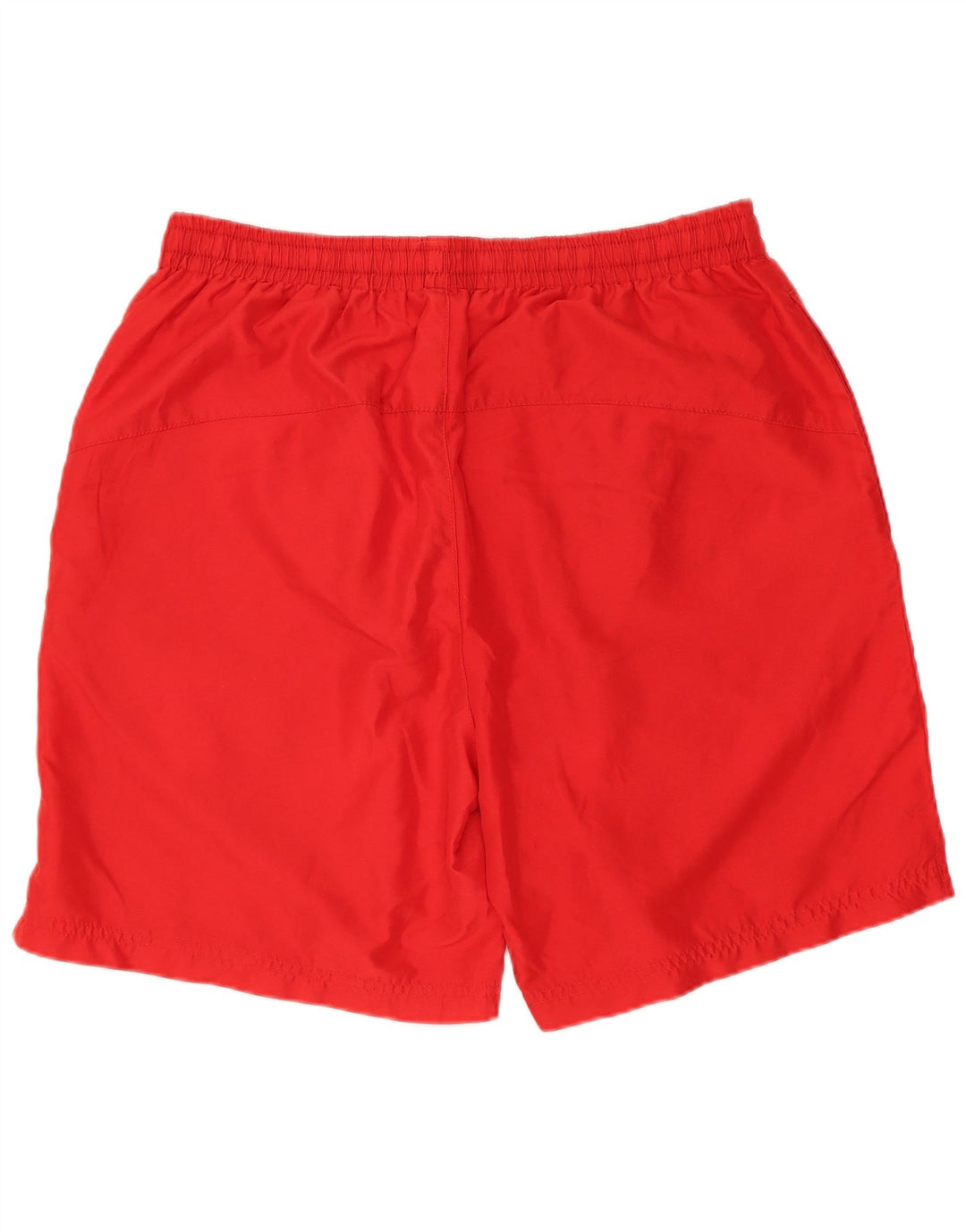 Shorts esportivos masculinos FILA White Line poliéster vermelho médio