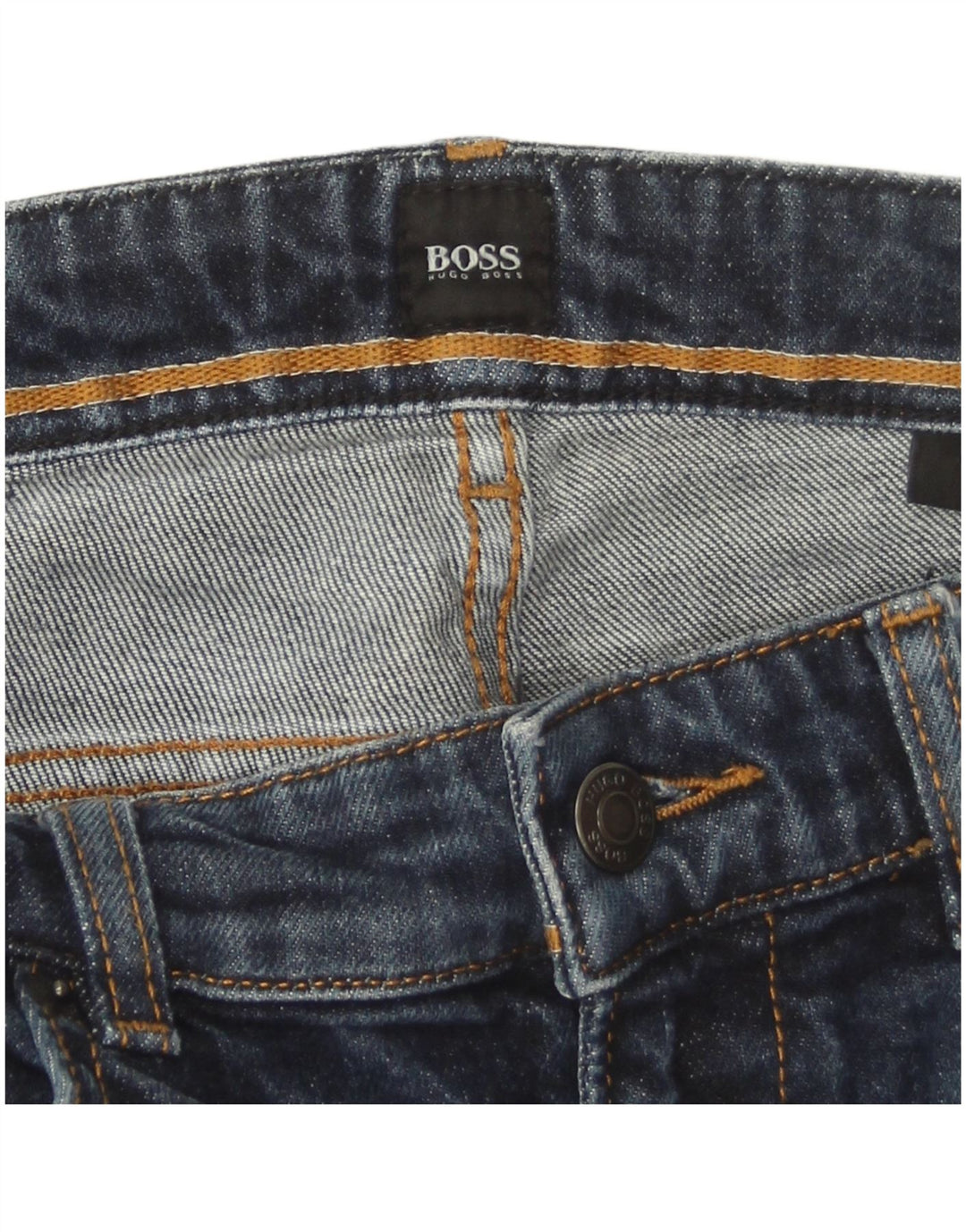 Hugo Boss Masculino Jeans Slim W32 L33 Azul Marinho