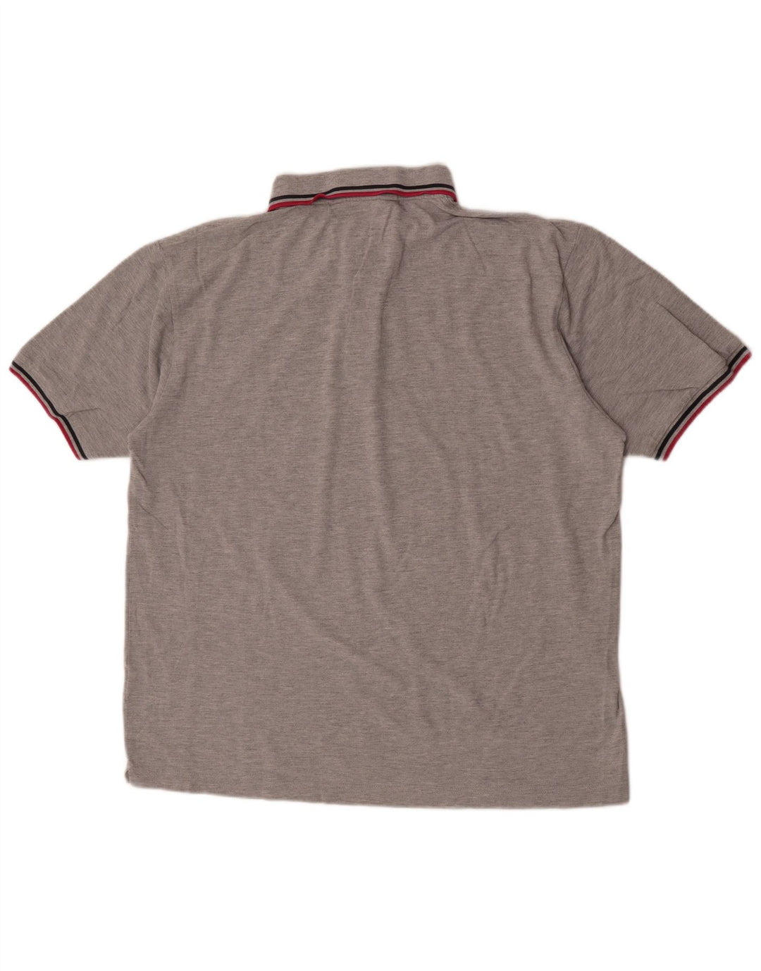 Camisa polo masculina Kappa 2XL algodão manchado cinza