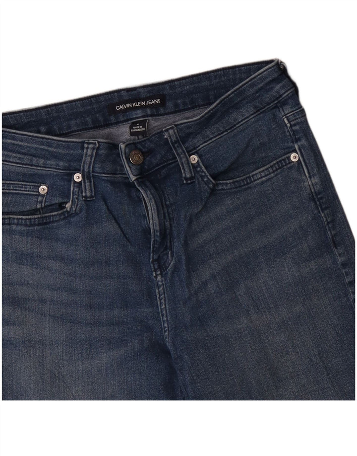 Bermuda jeans masculina Calvin Klein 9-10 anos W28 algodão azul