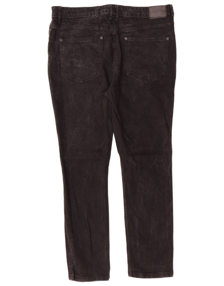 JACK WILLS Jeans Slim Masculino W34 L27 Algodão Preto