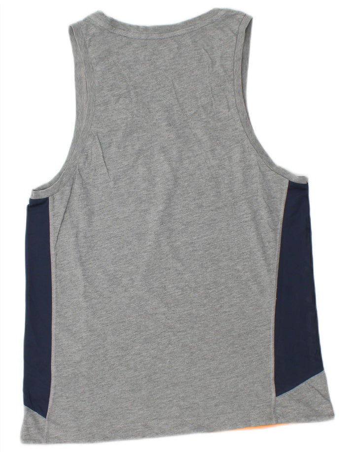 LOTTO Colete masculino Top cinza médio colorblock