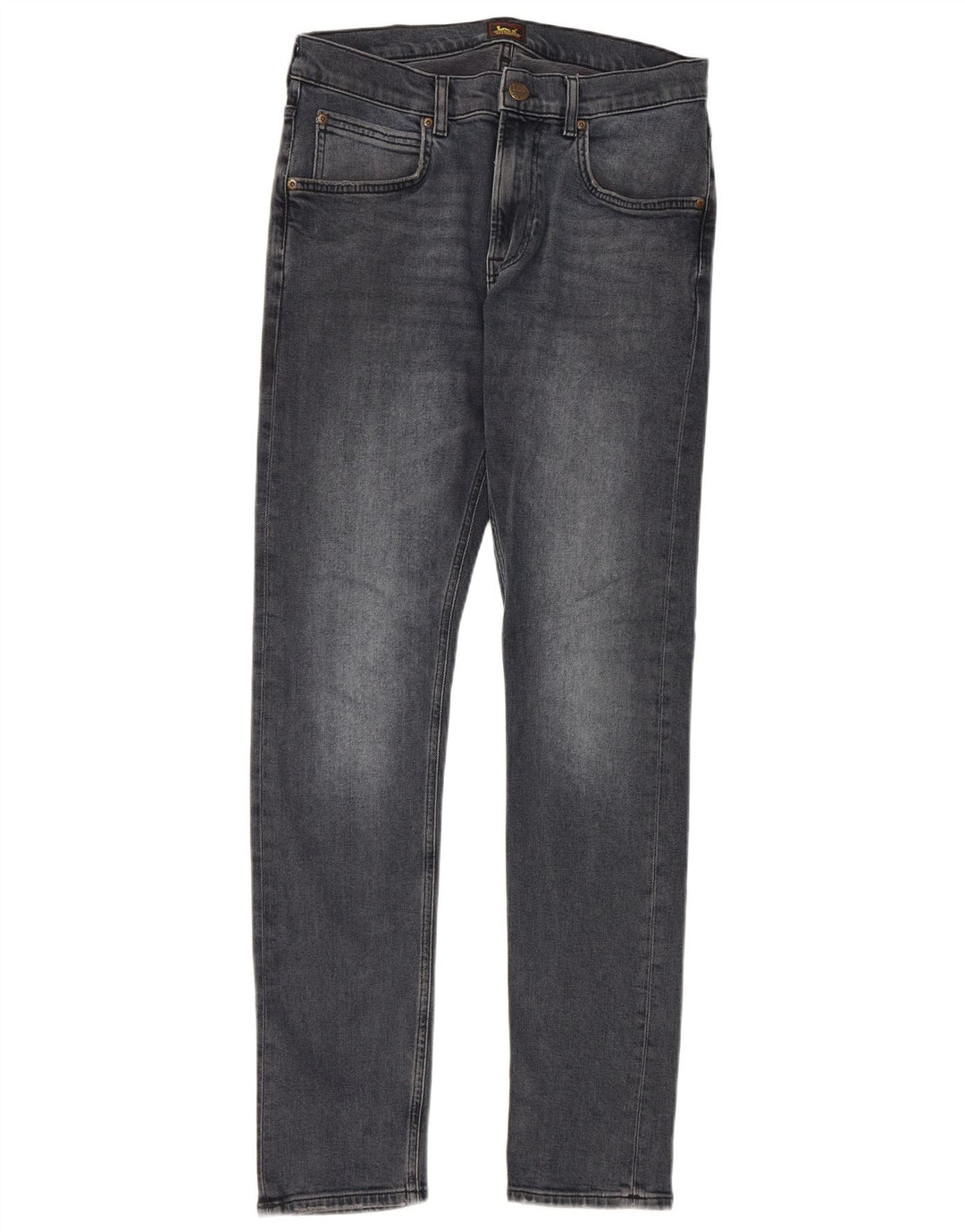 LEE Masculino Luke Slim Jeans W31 L32 Azul Algodão