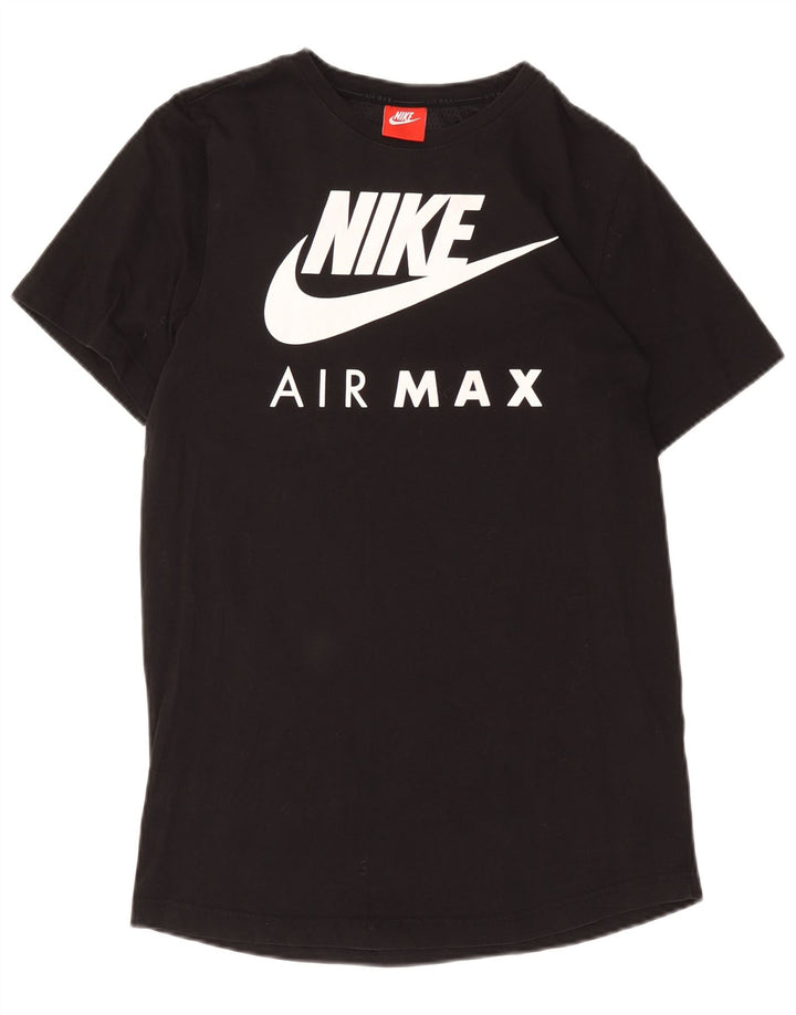 Camiseta Nike Masculina Air Max Graphic Top Médio Algodão Preto