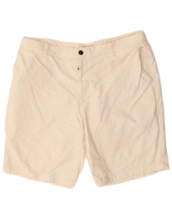 Shorts cargo masculino DOCKERS W36 grande algodão branco