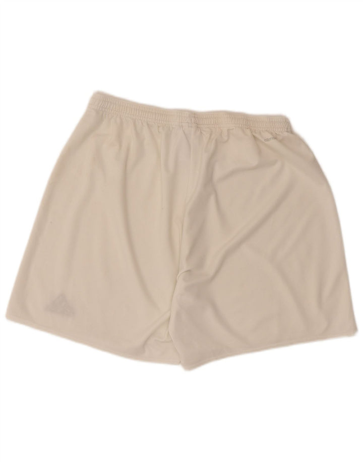 Adidas Masculino Climalite Sport Shorts XL Branco Poliéster