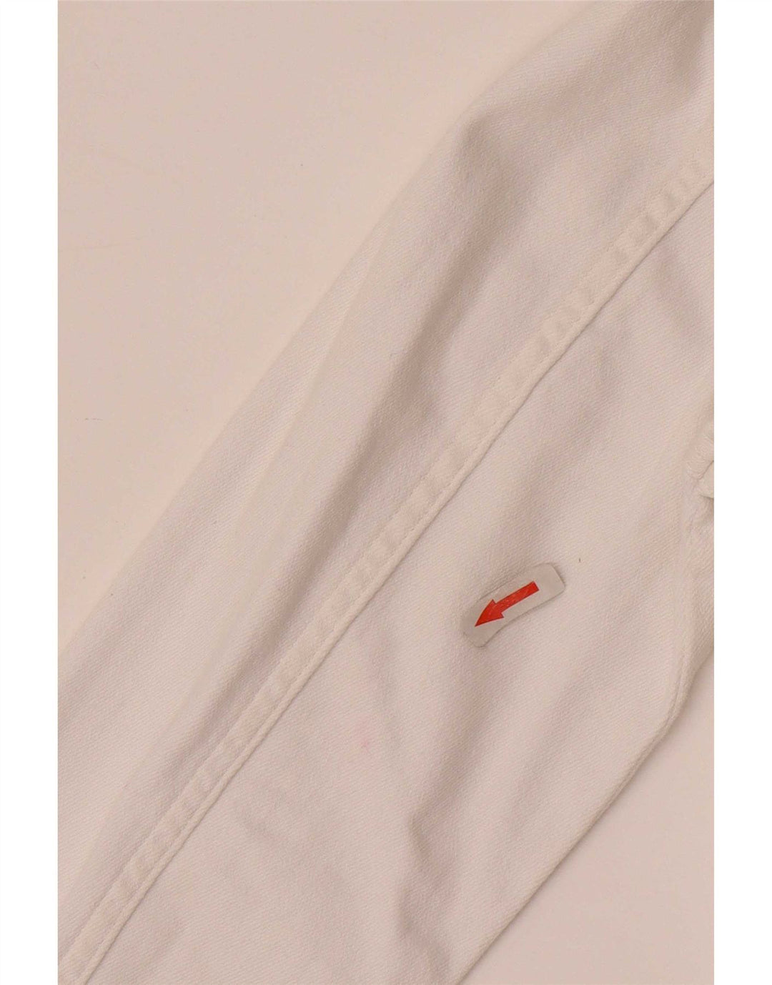 Jaqueta jeans feminina Crew Clothing UK 10 pequena branca