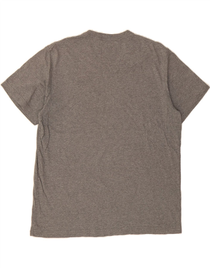 EDDIE BAUER Mens T-Shirt Top Large Grey Cotton Vintage Eddie Bauer and Second-Hand Eddie Bauer from Messina Hembry 