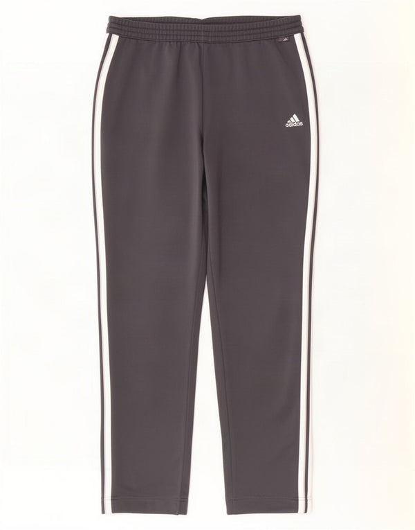 Calça de treino feminina Adidas UK 12 poliéster preto médio
