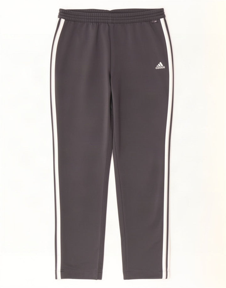 Calça de treino feminina Adidas UK 12 poliéster preto médio