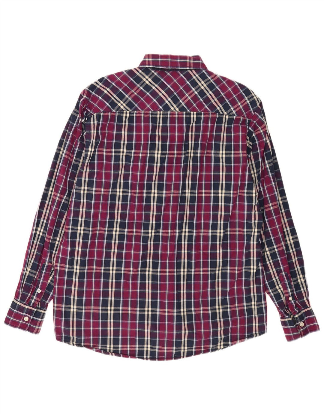Camisa masculina Pierre Cardin Regular Fit XL xadrez roxo