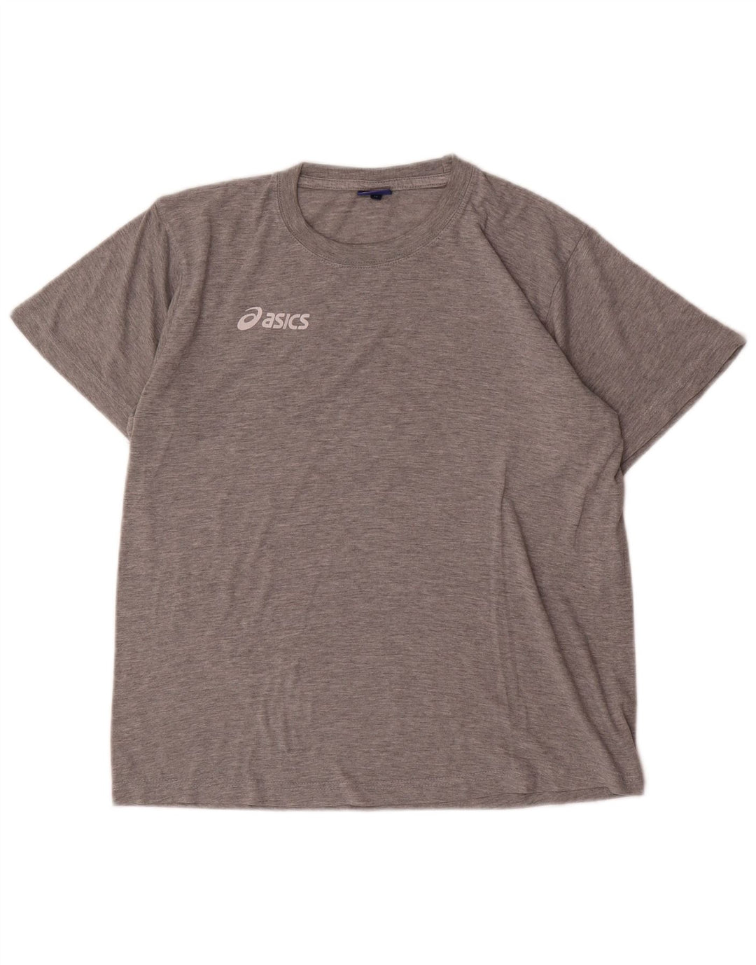 Camiseta masculina Asics Top cinza médio