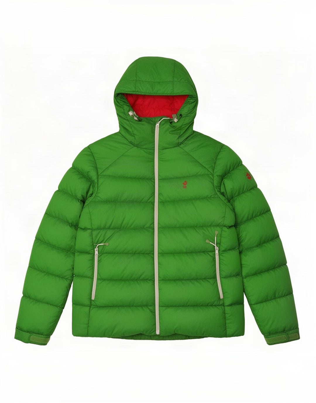 Jaqueta acolchoada feminina Jack Wolfskin Reino Unido 18/20 XL verde poliéster
