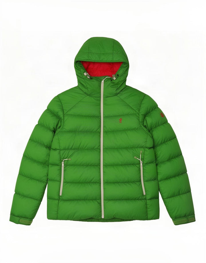 Jaqueta acolchoada feminina Jack Wolfskin Reino Unido 18/20 XL verde poliéster