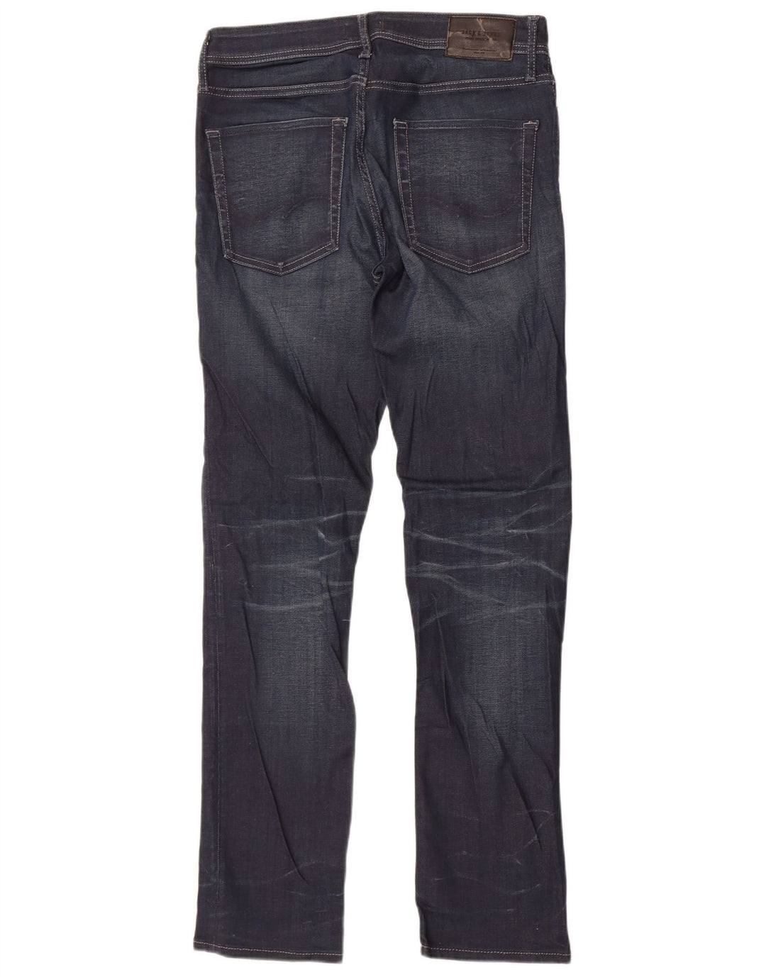 Jack & Jones Masculino Tim Slim Jeans W33 L34 Azul Algodão