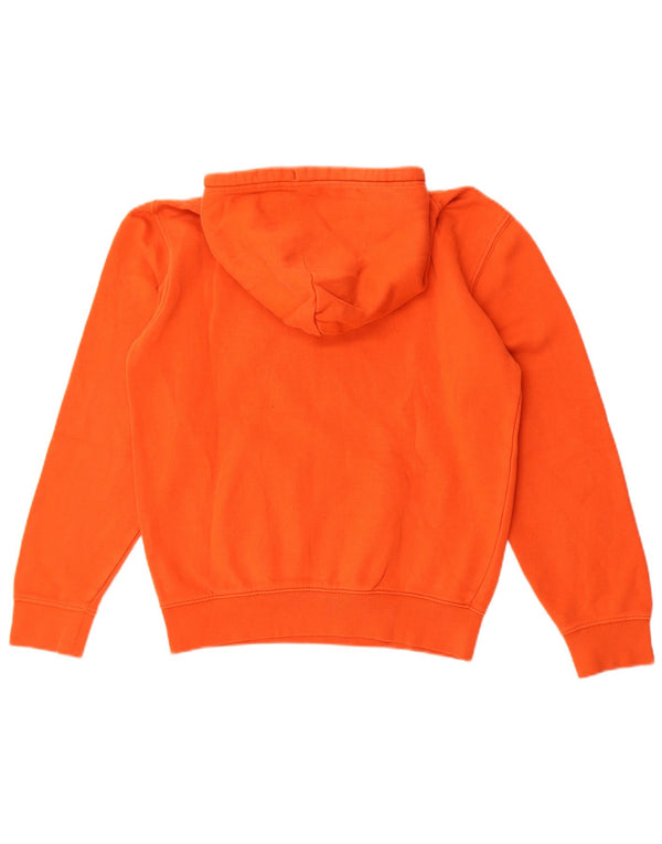 Jumper feminino com capuz e estampa gráfica Champion UK 6 XS laranja algodão