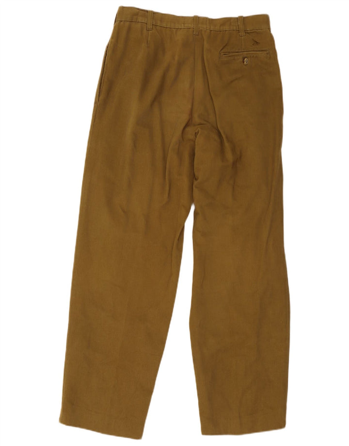 Calça Chino Pegged Masculina Uniforme IT 48 Algodão Médio W32 L30 Khaki