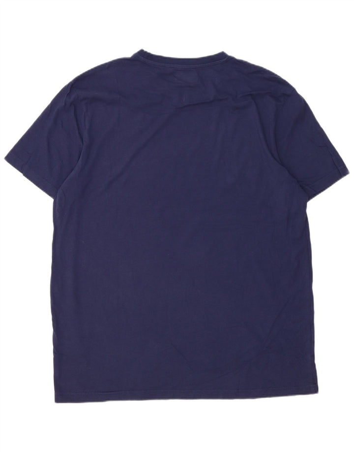 Camiseta masculina Kappa Top 3XL algodão azul marinho