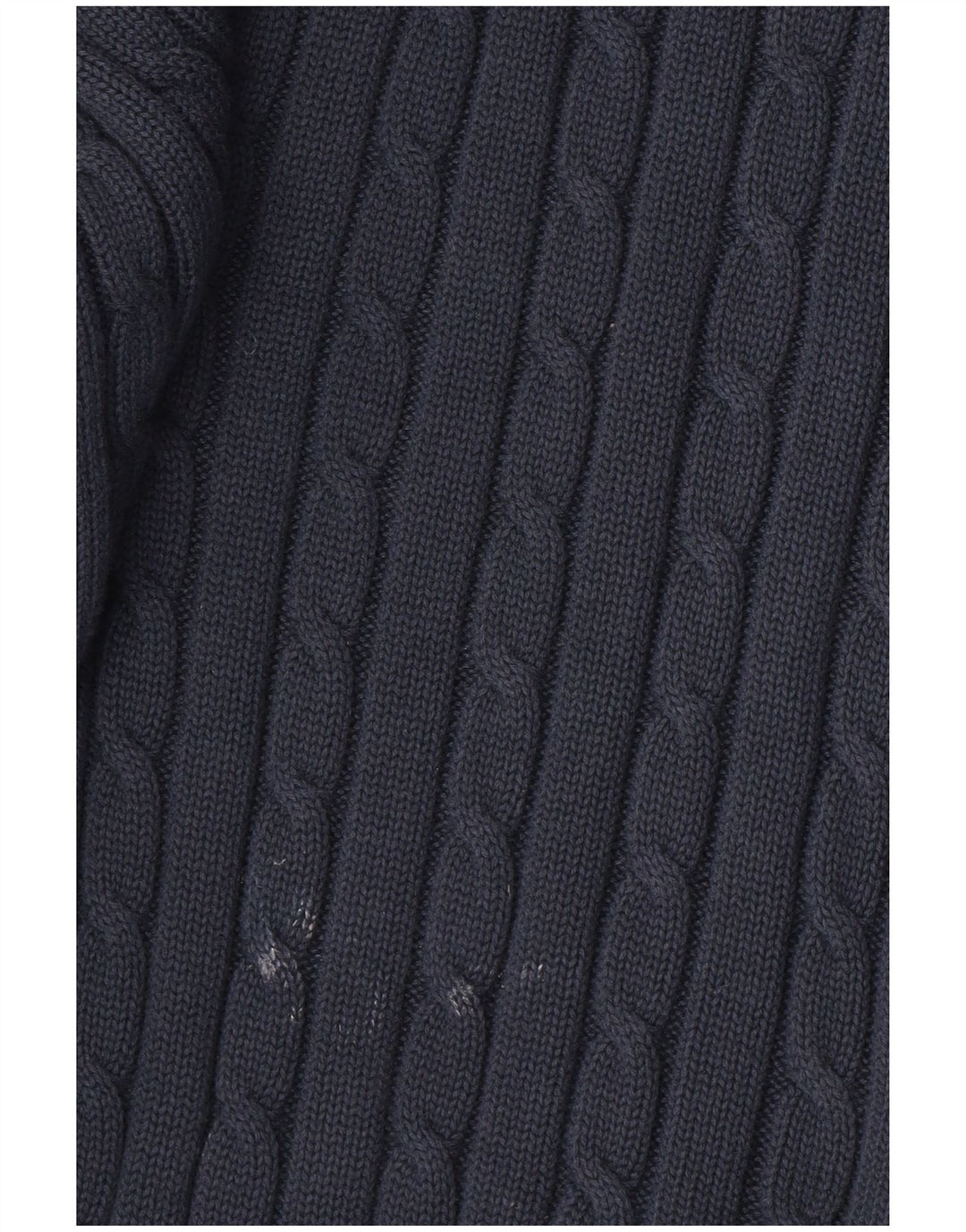 TOMMY HILFIGER Suéter masculino com gola redonda e gola redonda médio azul marinho