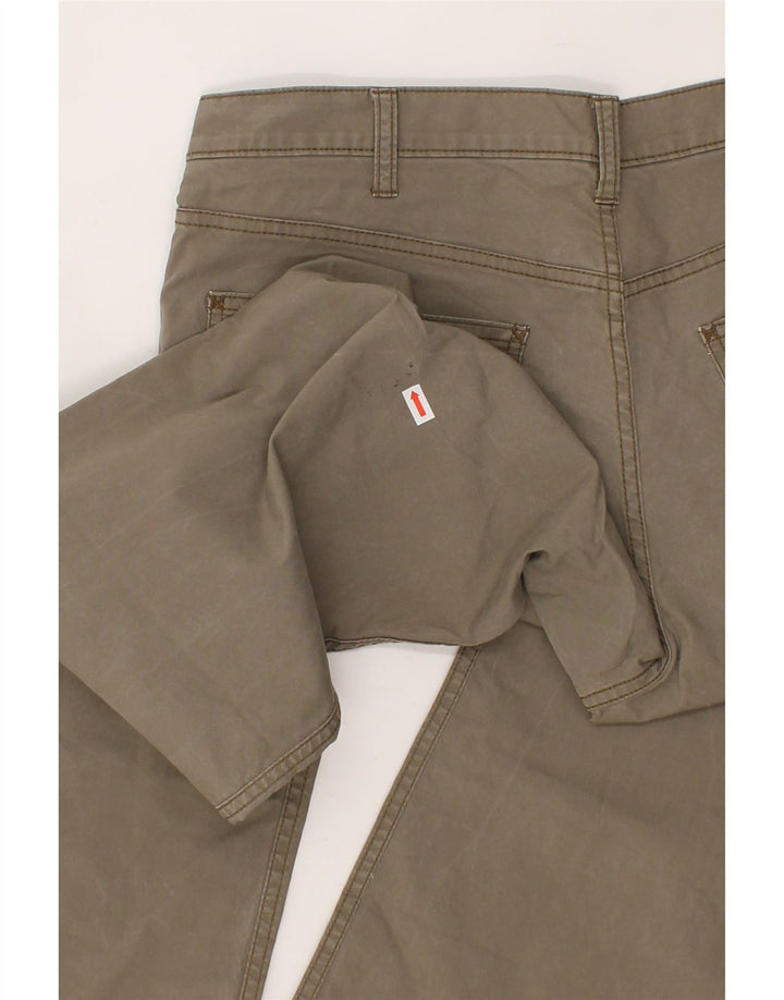 LEE Mens Brooklyn Straight Casual Trousers W34 L29 Brown Cotton Vintage Lee and Second-Hand Lee from Messina Hembry 