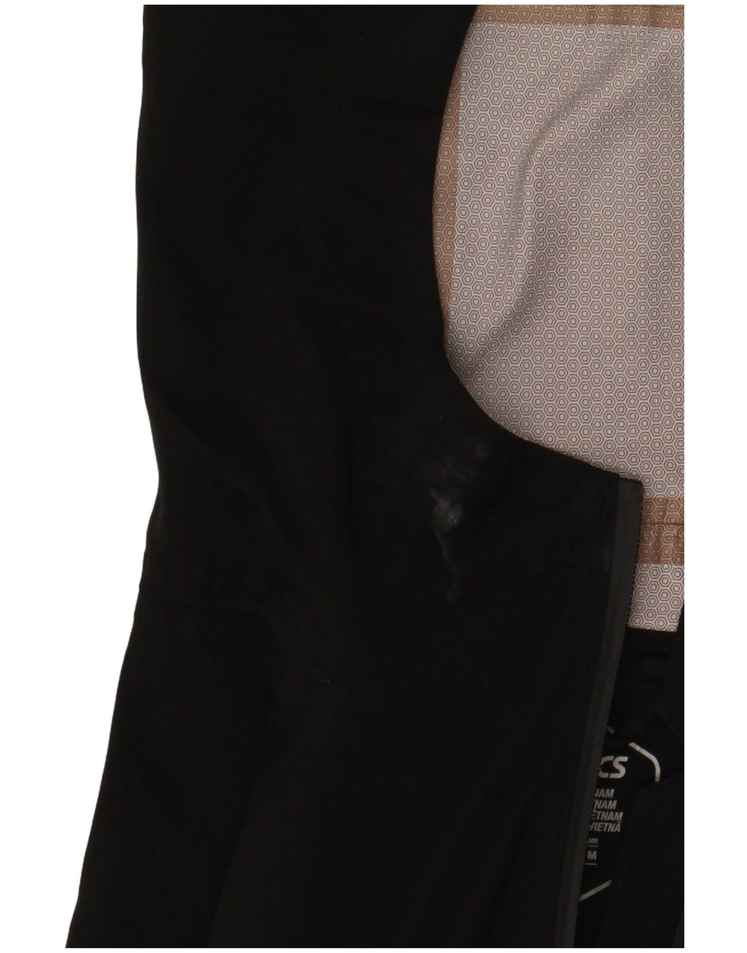 Asics Womens Hooded Tracksuit Top Jacket UK 14 Médio Preto Poliéster