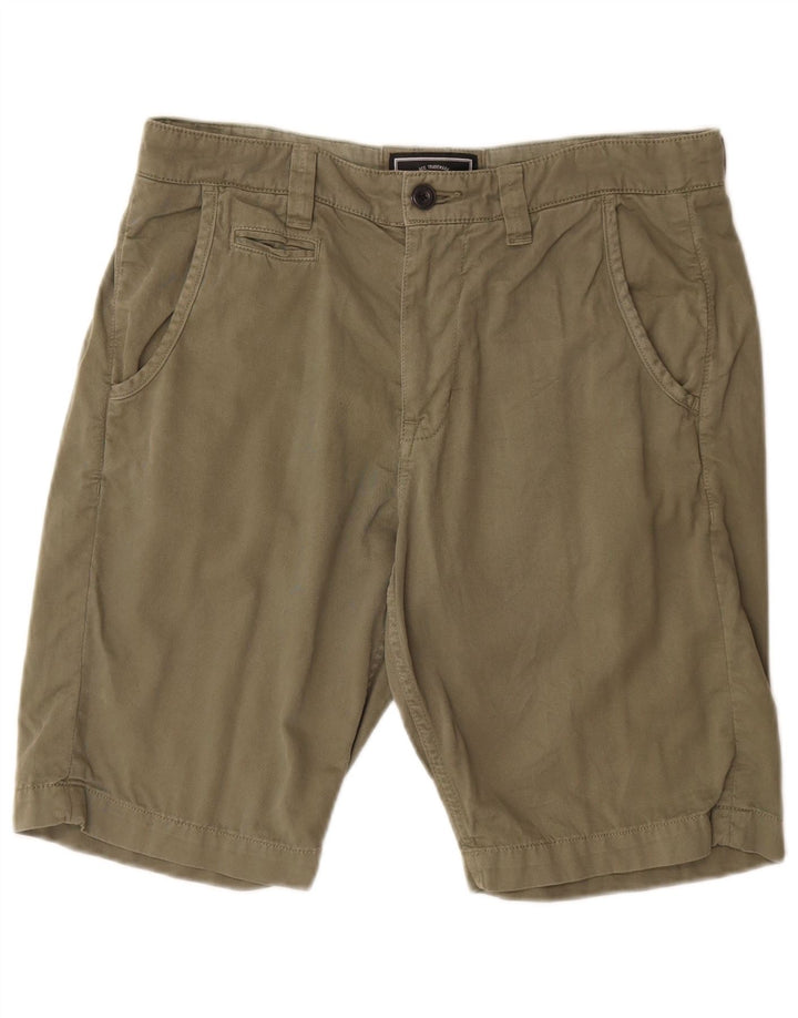 Shorts Chino Masculino SALTROCK Médio W32 Algodão Cáqui
