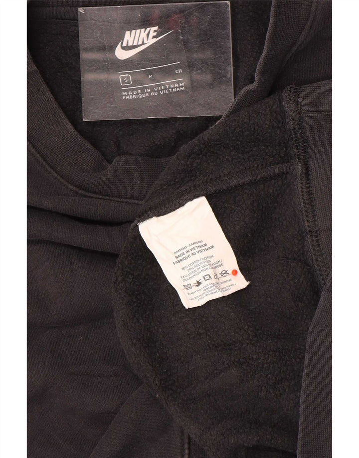 Nike moletom masculino jumper pequeno algodão preto