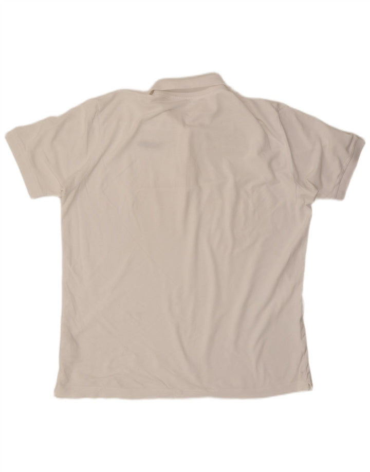 Camisa polo masculina KAPPA 2XL algodão branco