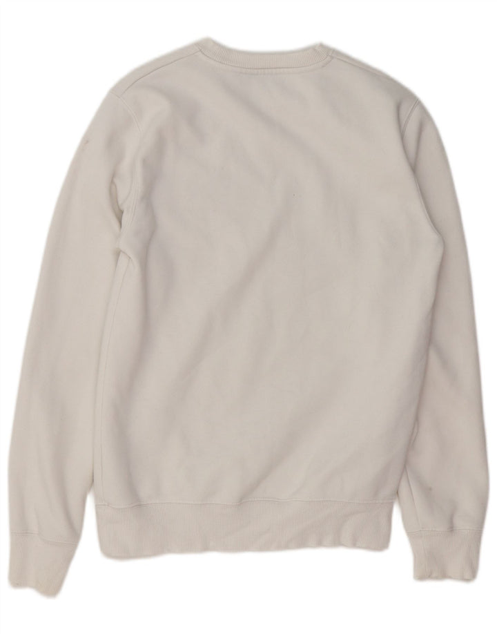 CARHARTT moletom gráfico masculino Jumper XS algodão branco