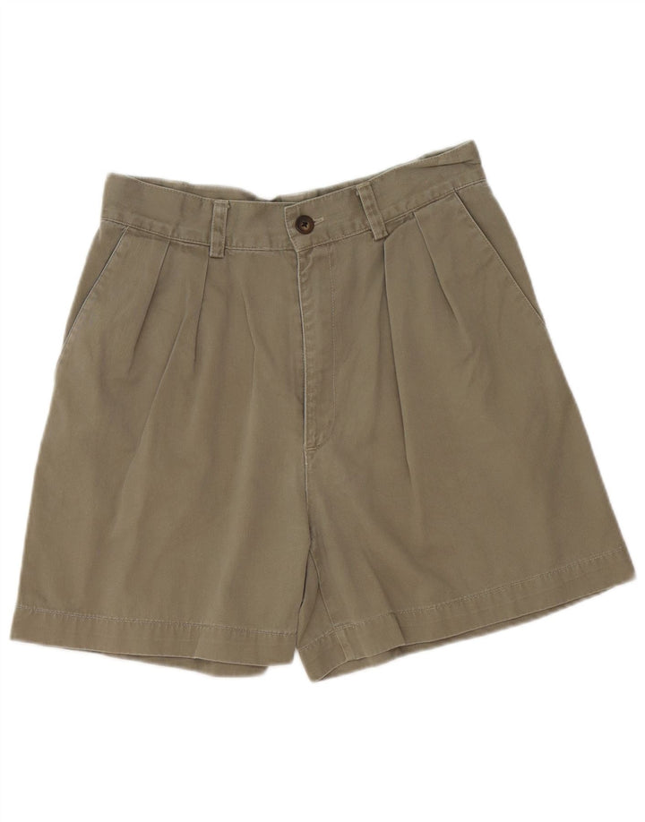 Shorts Chino feminino Classic Fit da Gap EUA 8 médio W30 algodão cáqui