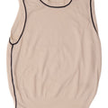 Zara Womens Vest Tank Top UK 12 Médio Branco Viscose